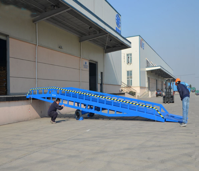 吉林移动式登车桥应用